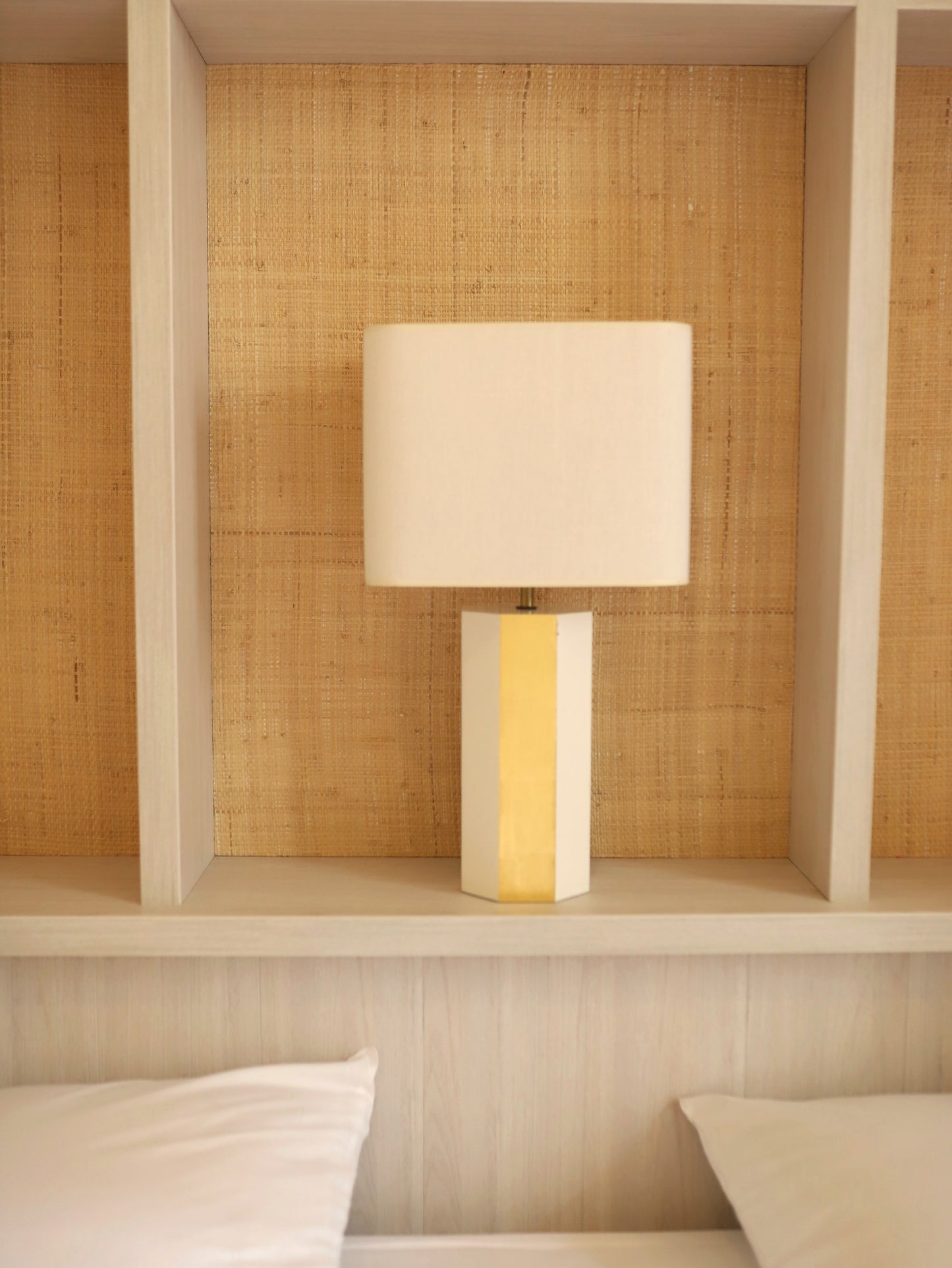 LA LUCO WHITE & YELLOW GOLD LACQUERED FINISH