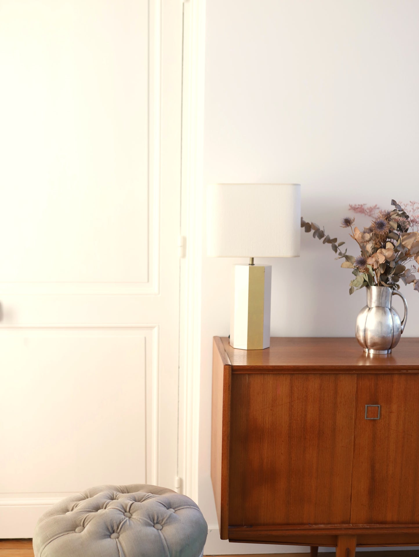 LA LUCO WHITE & YELLOW GOLD LACQUERED FINISH